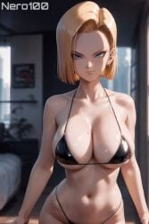 1girls 2d ai_generated areolae armpit bare_arms bare_legs bare_shoulders belly chest curvy curvy_figure cute cute_face detailed eyelashes eyeshadow female female_only fit fit_female focus hair high_quality perky_breasts big_breasts large_breasts legs light-skinned_female light_skin lips lipstick makeup mascara nero100 pale-skinned_female pale_skin posing seductive seductive_look stable_diffusion tagme thighs short_hair kai_harn strong_female muscular blonde blonde_female bob_cut urvaceous curvaceous_female curvaceous_figure inviting_to_sex hourglass_figure mature_female mature_woman mature huge_breasts android_18 dragon_ball_z dragon_ball bikini bikini_top bikini_bottom swimwear swimsuit outdoors outside 2d_animation animated_image ai_animation animated gif animated_gif bouncing_breasts