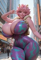 ashido mina from my hero academia by kw0337