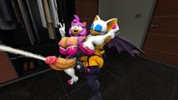 2futas 3d 3d_(artwork) amy_rose amy_rouge anal_sex big_ass big_breasts clenched_teeth clothed clothed_sex cum cum_eruption cum_in_ass cum_inside cum_outside cumming cumming_from_anal_sex cumming_in_ass cumming_inside cumming_while_penetrated cumming_while_penetrating erection furry futa_on_female futa_on_futa futanari kabalmystic_(style) milk orgasm_face pleasure_face pleasured rouge_the_bat sega sex shocking_(artist) sonic_(series) sonic_the_hedgehog_(series) stuntman_lopez visible_cum