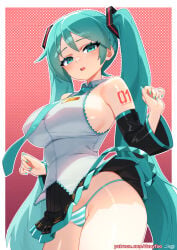 hatsune miku from vocaloid by danyfoo