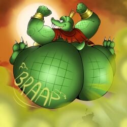 donkey kong from donkey kong (series) by sunflower fox