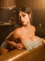 1girls 2025 3d 3d_(artwork) ada_wong ada_wong_(adriana) asian asian_female bath bathing bathroom big_breasts black_hair bob_cut breast_press breasts brown_nipples capcom earrings female frieren_plush hot_tub huge_breasts indoors jewelry large_areolae looking_at_viewer plush_doll plushie red_nails rei_ayanami_plush resident_evil resident_evil_2 resident_evil_2_remake resident_evil_4 resident_evil_4_remake ring_(jewelry) solo solo_female tagme thick_ass veiny_breasts vexonair voluptuous voluptuous_female