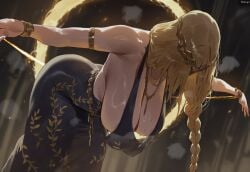 queen marika the eternal from elden ring by shexyo