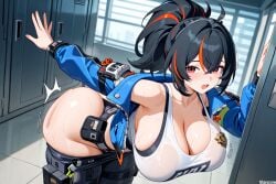 zhu yuan from zenless zone zero by (titancore)