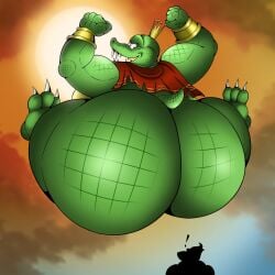 donkey kong from donkey kong (series) by sunflower fox