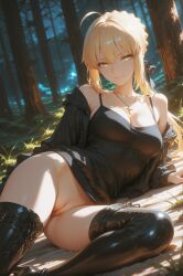 artoria pendragon from fate (series) by tomatamara