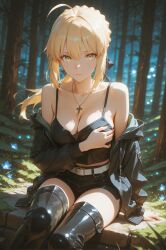 artoria pendragon from fate (series) by tomatamara