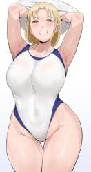 blonde girl (okpriko) from original by okpriko