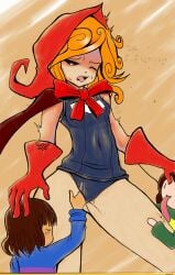 chara chara_(undertale) frisk red_(undertale_red) source_request tagme undertale
