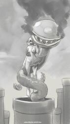 piranha plant from mario (series) by forview