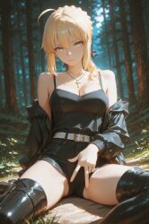 artoria pendragon from fate (series) by tomatamara