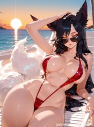 ahri from league of legends by rissuai