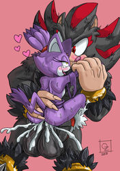 anthro anus ass balls blaze_the_cat cum cum_in_pussy cum_inside duo erection feline female heart hedgehog male mammal omegazuel penetration penis pussy sex shadow_the_hedgehog sonic_(series) vaginal_penetration werehog