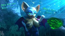 rouge the bat from sega by modestmorning