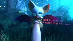 rouge the bat from sega by modestmorning