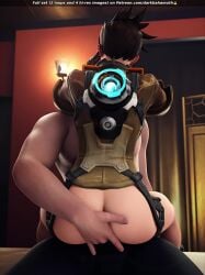 3d 3d_animation anal anal_fingering animated ass ass darkbahamuth female fingering fingering_ass overwatch tagme tracer video