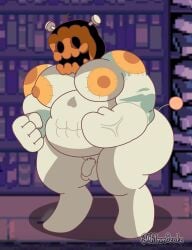 jackenstein from deltarune by ch4mm0zotz