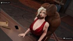 1boy 1boy1girl 1girls 3d activision angela_ziegler ass_bigger_than_head big_ass big_breasts blizzard_entertainment breasts breasts_bigger_than_head curvaceous curvy curvy_figure dark-skinned_male dark_skin eskandart female hips hourglass_figure light-skinned_female light_skin male male/female mature mature_female mature_male mercy overwatch overwatch_2 slim_waist straight thick thick_hips thick_legs thick_thighs thighs voluptuous waist wide_hips