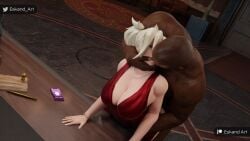 1boy 1boy1girl 1girls 3d activision angela_ziegler ass_bigger_than_head big_ass big_breasts blizzard_entertainment breasts breasts_bigger_than_head curvaceous curvy curvy_figure dark-skinned_male dark_skin eskandart female hips hourglass_figure light-skinned_female light_skin male male/female mature mature_female mature_male mercy overwatch overwatch_2 slim_waist straight thick thick_hips thick_legs thick_thighs thighs voluptuous waist wide_hips