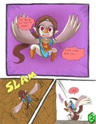 comic english_text medli redmatzoo rito text the_legend_of_zelda thrown wind_waker