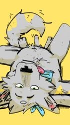 absurd_res anthro bedroom_eyes body_hair canid canine canis chest_hair erection foreskin fur genitals hi_res humanoid_genitalia humanoid_penis industrial kerchief looking_at_viewer lou_(thewolf) male mammal mottled mottled_tongue narrowed_eyes nude penile penis piercing pubes seducing_viewer seductive simple_background solo solo_focus tail tongue tongue_out wolf
