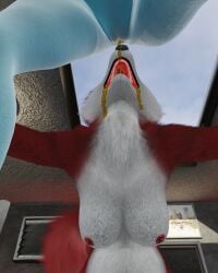 anthro anus arcade arcade_machine ass bodily_fluids canid canine drinking drinking_urine duo eeveelution female female/female fox generation_1_pokemon genital_fluids genitals greasefoxanimation hi_res lamp_shade mammal nintendo peeing pokemon pokemon_(species) stuck tail tongue tongue_out urine urine_in_mouth vaporeon vulva watersports