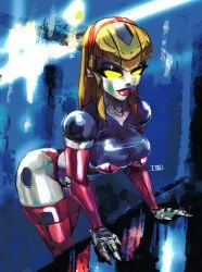 1girls android courtney_gears ibdinosaur ratchet_and_clank robot