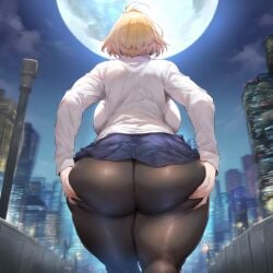 ahoge ai_generated alternate_body_type alternate_breast_size arcueid_brunestud ass background big_ass big_breasts big_butt black_pantyhose blonde_hair bottom_heavy breasts breasts_bigger_than_head chubby chunky city city_background curvy curvy_figure fat gigantic_breasts huge_ass huge_breasts huge_butt jewelry large_ass large_breasts large_butt lingerie mature mature_body mature_figure meaty melty_blood necklace pantyhose plump plump_ass pout short_hair sweater thick thick_ass thick_thighs thighs top_heavy tsukihime tsukihime_(remake) type-moon vampire vampire_girl venus_body voluptuous wide_hips