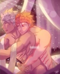 gay gay_sex male male_only mobile_legends muscular muscular_male vale_(mobile_legends) valir_(mobile_legends)