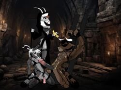 bull cumshot dark domination donkey dungeon femdom furry goat horse nun setmann123