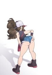 1girls 2024 2d 2d_(artwork) ass bag bending_forward bending_over big_ass big_butt big_thighs booty_shorts brown_hair cap color colored dat_ass fat_ass fat_butt female game_freak grabbing grabbing_ass grabbing_from_behind grabbing_own_ass gyakutenndokei gyat hat hilda_(pokemon) huge_ass huge_butt long_hair looking_away nintendo pale-skinned_female pale_skin pokemon pokemon_bw pony_tail ponytail shadow shiny_ass shiny_butt shiny_hair shiny_skin shoes skin_tight solo solo_female thighs tight_clothes tight_clothing tight_shorts white_skin white_skinned_female