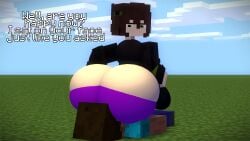 ass autumn big big_ass booty expansion female focus girl huge minecraft only