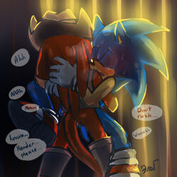knuckles the echidna from sonic (series) by krazyelf