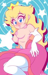 princess peach from mario (series) by mrcbleck