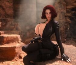 1girls 3d 3d_(artwork) alternate_breast_size big_breasts black_bodysuit black_widow_(marvel) bodysuit breasts breasts_bigger_than_head busty cleavage clothed clothed_female female female_only female_solo fingerless_gloves gigantic_breasts gloves green_eyes hips hourglass_figure huge_breasts human human_female human_only human_solo large_breasts looking_at_viewer marvel marvel_cinematic_universe marvel_comics medium_hair natasha_romanoff open_bodysuit open_clothes red_hair redhead s.h.i.e.l.d. scarlett_johansson secret_agent sitting slim_waist small_waist solo solo_female spy superheroine thighs thin_waist top_heavy unzipped unzipped_bodysuit upper_body vaako