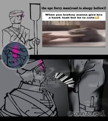 american american_ferryman_(guts_and_blackpowder) blowjob blowjob_face censored_penis climax cum cum_drip gay guts_&_blackpowder guts_and_blackpowder roblox roblox_game robloxian self_upload somn2dheal tagme