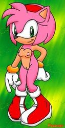 amy_rose anthro color edit edited female female_only foxczer fur hedgehog pink_fur sega skin solo sonic_(series) sonic_adventure sonic_team sonic_the_hedgehog_(series) tan_skin uekawa_style