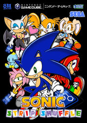 8horns amy_rose anthro ass bat black_background breasts canine chao_(sonic) cream_the_rabbit echidna exposed_torso female footwear fox fur furry furry_only handwear hedgehog interspecies knuckles_the_echidna male mammal rabbit rouge_the_bat sega simple_background sonic_(series) sonic_shuffle sonic_the_hedgehog straight_hair tails topless uekawa_style uncensored