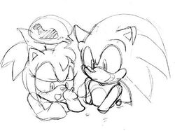 amy_rose anthro artist_request female fleetway_comics fur hedgehog male penis sega sonic_(series) sonic_the_comic sonic_the_hedgehog sonic_the_hedgehog_(comics) straight straight_hair