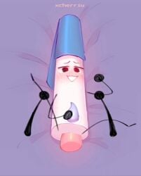 2boys battle_for_dream_island bfdi eraser eraser_(bfdi) object_shows pen pen_(bfdi) xcherriu