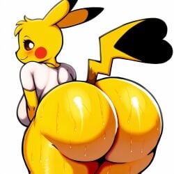 1female 1girls ai_generated ass ass big_ass big_breasts big_butt breasts creatures_(company) curvaceous curvy curvy_female curvy_figure curvy_hips eyelashes female female_focus female_only game_freak huge_ass huge_breasts huge_butt large_ass large_breasts large_butt nai_diffusion nintendo nipples pikachu stable_diffusion thick thick_thighs voluptuous voluptuous_female whoram wide_hips yellow_fur