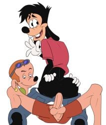 a_goofy_movie anal furry gay gay_domination gay_sex iyumiblue max_goof nsfw robert_zimmeruski yaoi