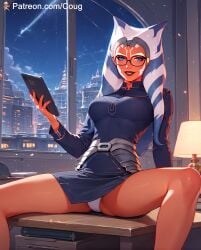 1girls ahsoka_tano ai_generated cougwe stable_diffusion star_wars