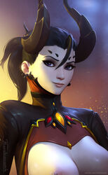 devil mercy from blizzard entertainment by tarakanovich