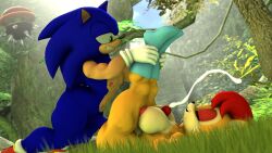 3d ambiguous_penetration anthro cum cumshot dickgirl furry futanari male_on_futa muscular sally_acorn sonic_(series) sonic_the_hedgehog sonic_the_hedgehog_(series) zoothen