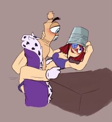 1boy 1girls bucket bucket_on_head glitch_productions gooseworx kinger kinger_(tadc) kinger_(the_amazing_digital_circus) penetration ragatha ragatha_(tadc) ragatha_(the_amazing_digital_circus) straight tagme tagme_(artist) the_amazing_digital_circus