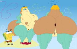 2024 2d 2d_(artwork) 2d_artwork anthro big_ass big_breasts big_butt blastprocessing16 breasts chubby chubby_female digital_art digital_drawing_(artwork) digital_media_(artwork) fish huge_ass huge_breasts huge_butt larger_female meme mrs._puff nickelodeon pufferfish sea_sponge shitpost shocked shocked_expression smaller_male spongebob_squarepants spongebob_squarepants_(character) spongebob_squarepants_(series) teacher teacher_and_student thick thick_thighs