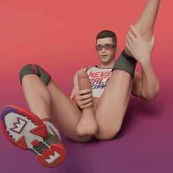 animated fortnite gay male_only nick_eh_30 red_hine red_nehi