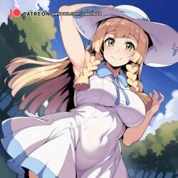 lillie (pokemon) from pokemon by castle12