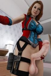 3d big_balls big_penis call_of_duty firecracker_(the_boys) futanari hung_futanari saggy_balls superhero superheroine the_boys valorie_curry